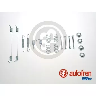 Kit d'accessoires, mâchoire de frein AUTOFREN SEINSA D3910A