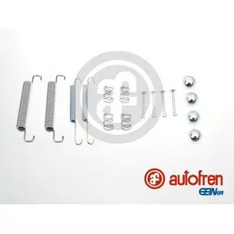 Kit d'accessoires, mâchoires de frein de stationnement AUTOFREN SEINSA D3946A