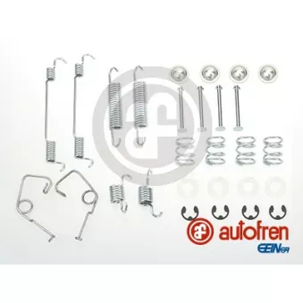 Kit d'accessoires, mâchoire de frein AUTOFREN SEINSA D3955A