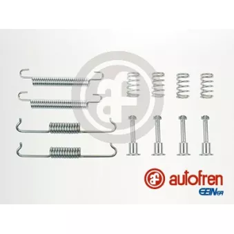 Kit d'accessoires, mâchoires de frein de stationnement AUTOFREN SEINSA D3956A