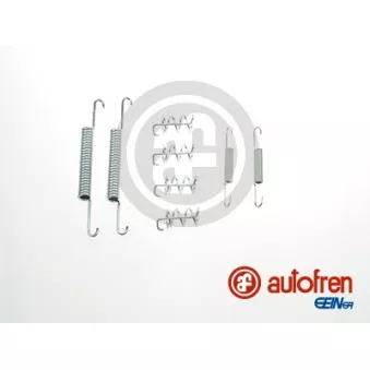 Kit d'accessoires, mâchoires de frein de stationnement AUTOFREN SEINSA D3962A