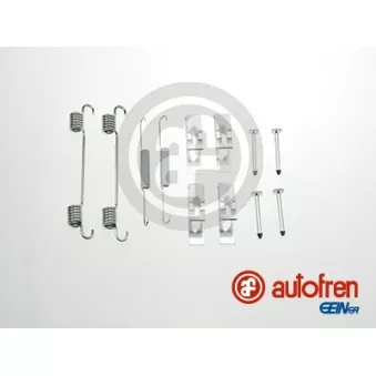 Kit d'accessoires, mâchoires de frein de stationnement AUTOFREN SEINSA D3973A