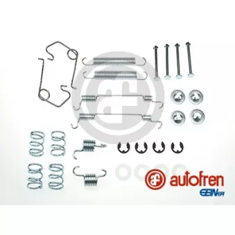 Kit d'accessoires, mâchoire de frein AUTOFREN SEINSA D3976A