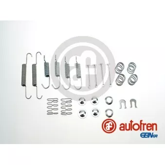 Kit d'accessoires, mâchoires de frein de stationnement AUTOFREN SEINSA D3984A