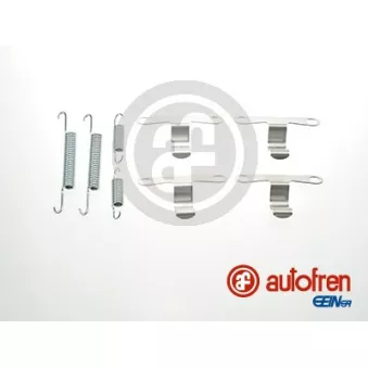 Kit d'accessoires, mâchoires de frein de stationnement AUTOFREN SEINSA D3985A