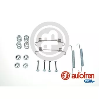Kit d'accessoires, mâchoires de frein de stationnement AUTOFREN SEINSA D3987A