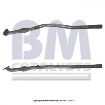Tuyau d'échappement BM CATALYSTS BM50155