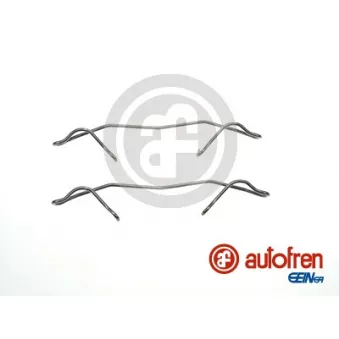 Kit d'accessoires, plaquette de frein à disque AUTOFREN SEINSA D42341A
