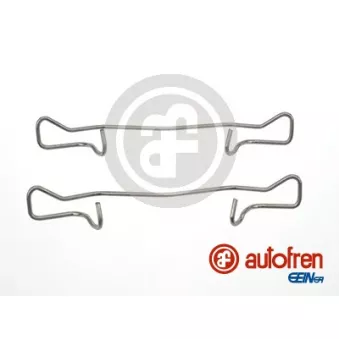 Kit d'accessoires, plaquette de frein à disque AUTOFREN SEINSA D42344A