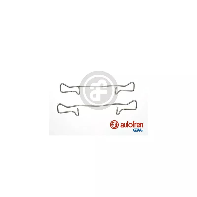 Kit d'accessoires, plaquette de frein à disque AUTOFREN SEINSA D42344A