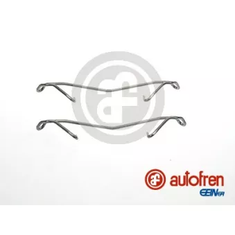 Kit d'accessoires, plaquette de frein à disque AUTOFREN SEINSA D42348A