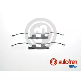 Kit d'accessoires, plaquette de frein à disque AUTOFREN SEINSA D42349A