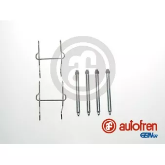 Kit d'accessoires, plaquette de frein à disque AUTOFREN SEINSA