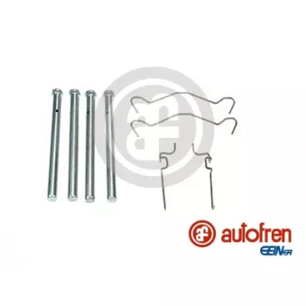 Kit d'accessoires, plaquette de frein à disque AUTOFREN SEINSA