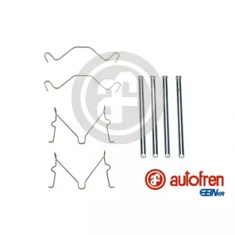 Kit d'accessoires, plaquette de frein à disque AUTOFREN SEINSA