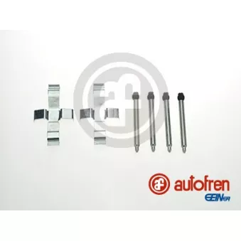 Kit d'accessoires, plaquette de frein à disque AUTOFREN SEINSA D42357A