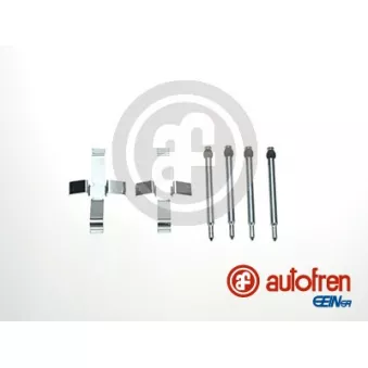 Kit d'accessoires, plaquette de frein à disque AUTOFREN SEINSA D42383A