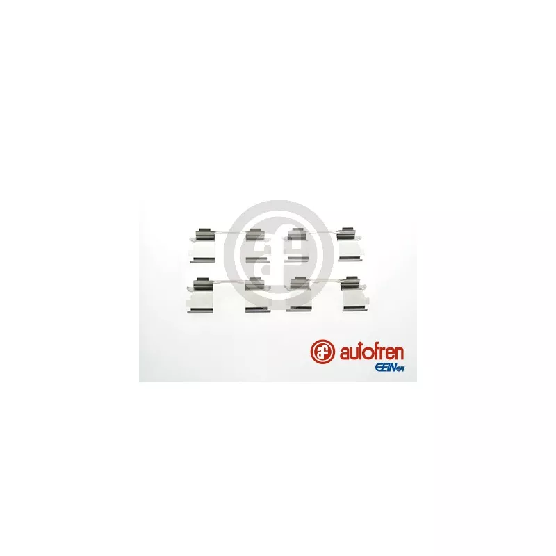 Kit d'accessoires, plaquette de frein à disque AUTOFREN SEINSA D42384A