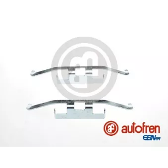 Kit d'accessoires, plaquette de frein à disque AUTOFREN SEINSA D42387A