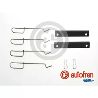 Kit d'accessoires, plaquette de frein à disque AUTOFREN SEINSA D42392A
