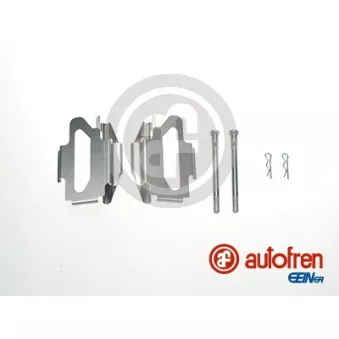 Kit d'accessoires, plaquette de frein à disque AUTOFREN SEINSA D42395A
