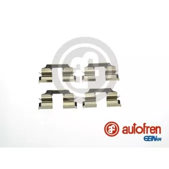 Kit d'accessoires, plaquette de frein à disque AUTOFREN SEINSA D42400A