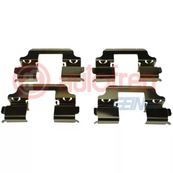 Kit d'accessoires, plaquette de frein à disque AUTOFREN SEINSA D42462A