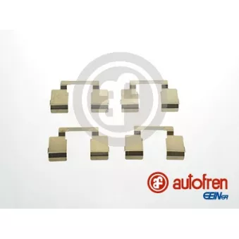 Kit d'accessoires, plaquette de frein à disque AUTOFREN SEINSA D42466A