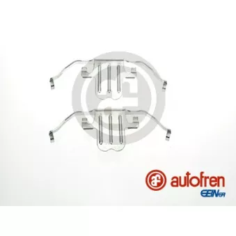 Kit d'accessoires, plaquette de frein à disque AUTOFREN SEINSA D42477A