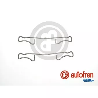 Kit d'accessoires, plaquette de frein à disque AUTOFREN SEINSA D42481A