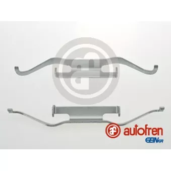 Kit d'accessoires, plaquette de frein à disque AUTOFREN SEINSA