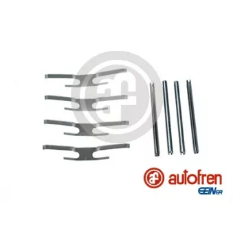Kit d'accessoires, plaquette de frein à disque AUTOFREN SEINSA D42489A