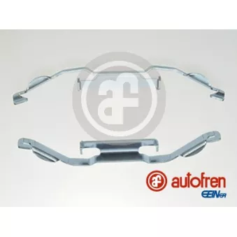 Kit d'accessoires, plaquette de frein à disque AUTOFREN SEINSA D42490A