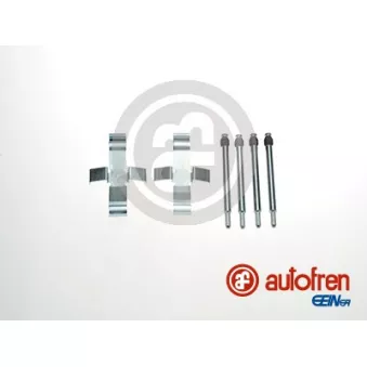 Kit d'accessoires, plaquette de frein à disque AUTOFREN SEINSA D42493A