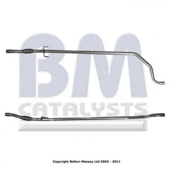 Tuyau d'échappement BM CATALYSTS BM50162