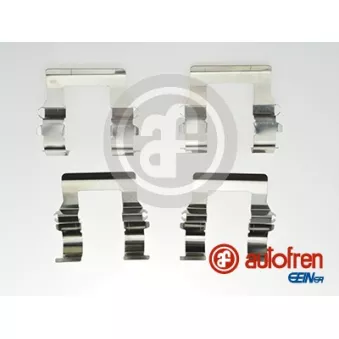 Kit d'accessoires, plaquette de frein à disque AUTOFREN SEINSA D42547A