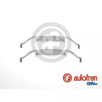 Kit d'accessoires, plaquette de frein à disque AUTOFREN SEINSA D42558A