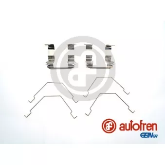 Kit d'accessoires, plaquette de frein à disque AUTOFREN SEINSA D42564A
