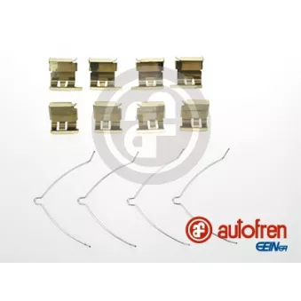 Kit d'accessoires, plaquette de frein à disque AUTOFREN SEINSA D42565A