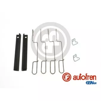 Kit d'accessoires, plaquette de frein à disque AUTOFREN SEINSA
