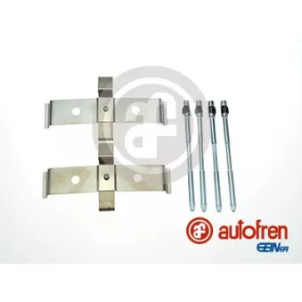 Kit d'accessoires, plaquette de frein à disque AUTOFREN SEINSA D42568A