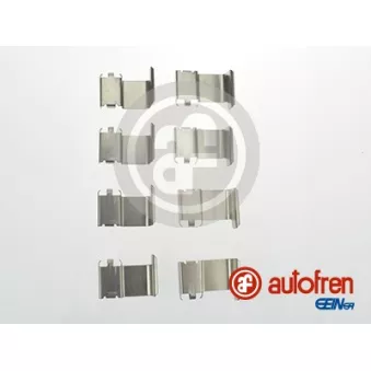 Kit d'accessoires, plaquette de frein à disque AUTOFREN SEINSA D42569A