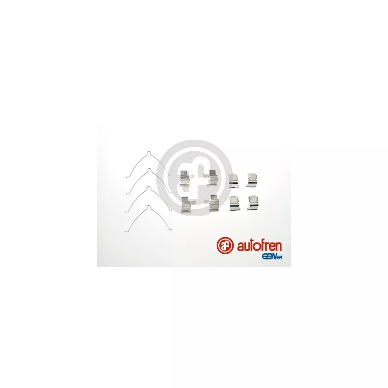 Kit d'accessoires, plaquette de frein à disque AUTOFREN SEINSA D42572A