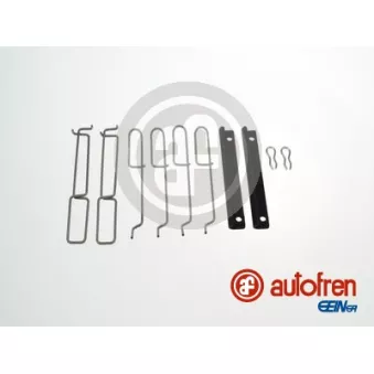 Kit d'accessoires, plaquette de frein à disque AUTOFREN SEINSA
