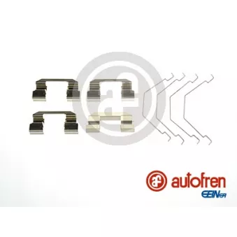 Kit d'accessoires, plaquette de frein à disque AUTOFREN SEINSA D42574A
