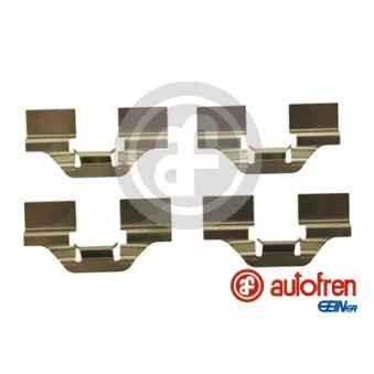 Kit d'accessoires, plaquette de frein à disque AUTOFREN SEINSA D42577A
