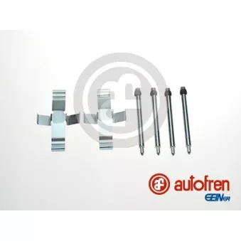 Kit d'accessoires, plaquette de frein à disque AUTOFREN SEINSA D42578A