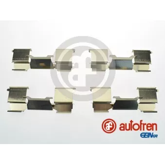 Kit d'accessoires, plaquette de frein à disque AUTOFREN SEINSA D42582A