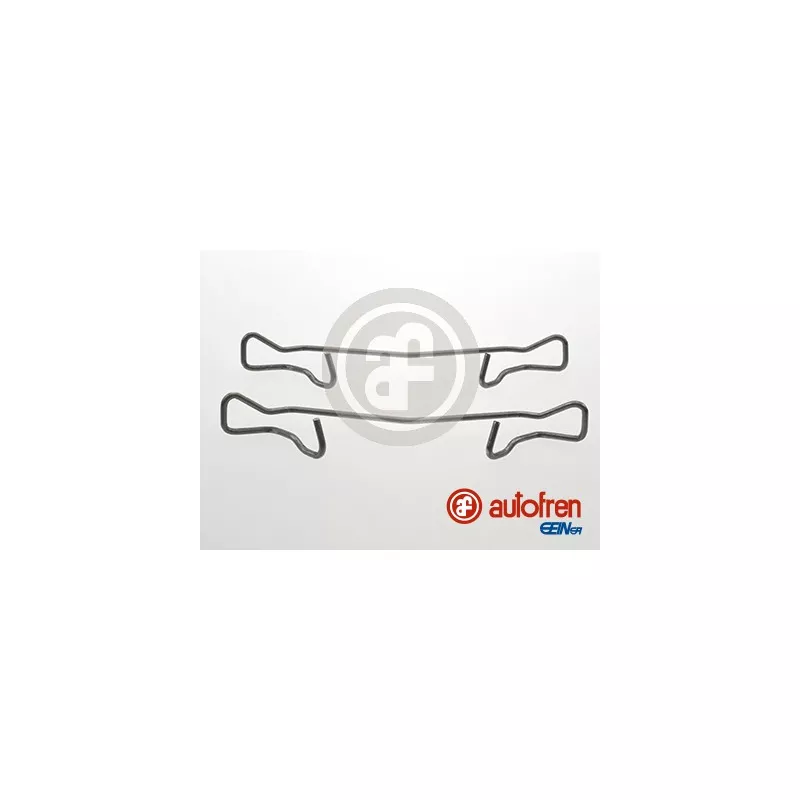 Kit d'accessoires, plaquette de frein à disque AUTOFREN SEINSA D42583A