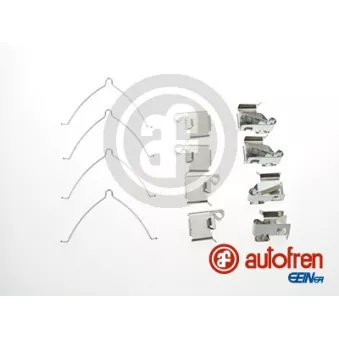Kit d'accessoires, plaquette de frein à disque AUTOFREN SEINSA D42610A